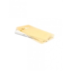 Husa Silicon Samsung S6 Edge g925 Diamond Clear Gold