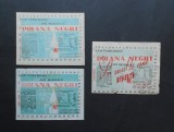 Lot 3 etichete de Apa Minerala POIANA NEGRII, anii 1986-1989
