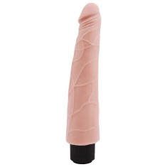 Vibrator Multispeed Flirtation TPE Natural 24 cm
