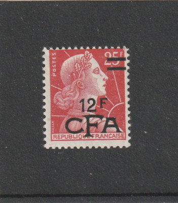 Reunion 1959 - Supratipar CFA , Mi.408 foto