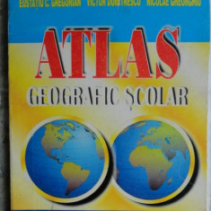 ATLAS GEOGRAFIC SCOLAR - EUSTATIU C. GREGORIAN