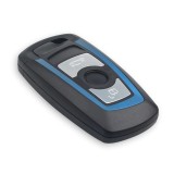 Carcasa Cheie Smart BMW 3 Butoane F10 F20 F25 F30 X1 X3 X5 Albastru