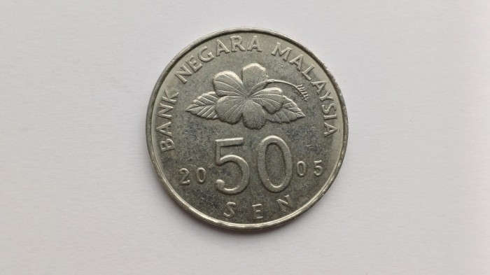 Malaezia -50 Sen 2005