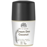 Urtekram Deo roll-on Cocos Bio 50ml - Ingrijire Naturala, Vegan, Cruelty-Free, Fara Alcool