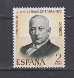 SPANIA 1970 MI: 1864 MNH, Nestampilat