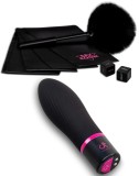 Sex Room Vibe Kit, 6 Piese, Negru/Roz