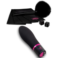 Sex Room Vibe Kit, 6 Piese, Negru/Roz