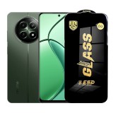 Folie de Protectie pentru Realme 12, TEO, Sticla Securizata ESD, Margini Negre, Rezistenta la Zgirieturi, Antistatica, 0.35 mm, Transparenta