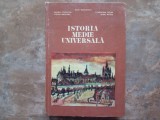 ISTORIA MEDIE UNIVERSALA - R. Manolescu, V. Costachel, F. Cazan, 1980