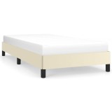 Cumpara ieftin Cadru de pat, crem, 80x200 cm, piele ecologica