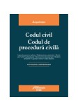 Codul civil. Codul de procedură civilă. Actualizat la 8 ianuarie 2025 - Paperback brosat - *** - Hamangiu