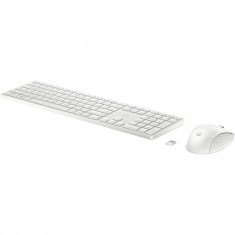 Kit Tastatura + Mouse wireless HP 650, White