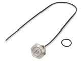 Comutator Anti-vandalism 2 Poz SPST-NO 50mA 24VDC IP65 &Oslash;19mm