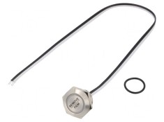 Comutator Anti-vandalism 2 Poz SPST-NO 50mA 24VDC IP65 &Oslash;19mm