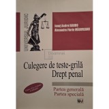 Ionut Andrei Barbu - Culegere de teste-grila - Drept penal, editia a II-a (Editia: 2022)