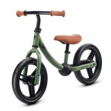 Bicicleta Fara Pedale Kinderkraft 2Way Next, 12 Inch, Verde/Portocaliu - Copii 2-5 Ani, Cadru Otel, Roti Spuma