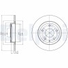 DELPHI BG4534C Disc frana