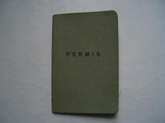Permis de trecere a frontierei romano-maghiare, 1985