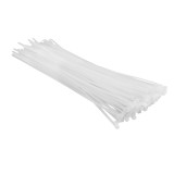 Coliere din plastic transparente 3.6 x 300 mm, set 100 bucati Top Tools