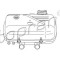 Vas de expansiune, racire PEUGEOT 807 (E) (2002 - 2016) TOPRAN 721 994