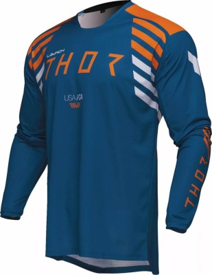 Tricou Thor LaunchMode Zone, culoare albastru/portocaliu, marime S Cod Produs: MX_NEW 29108237PE foto