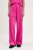 adidas Originals pantaloni de trening Firebird Tp culoarea roz, cu imprimeu, JY2696