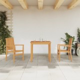Cumpara ieftin Set mobilier pentru grădină, 3 piese, lemn masiv de tec