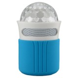 Boxa portabila led RGB ASRO cu BT/FM si acumulator