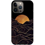 Husa compatibila cu Apple iPhone 12 Pro Max Moon Hills, Silicon, TPU, Viceversa, Transparent, Carcasa