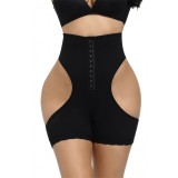 Chiloti modelatori Lily - push-up &amp; corset - Negru - 3XL/4XL, Negru