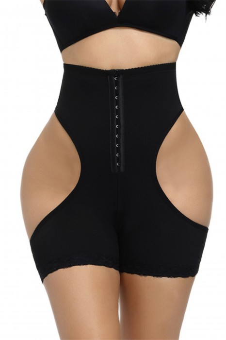 Chiloti modelatori Lily - push-up &amp; corset - Negru - M/L, Negru