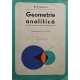 Gh. D. Simionescu - Geometrie analitica - Manual pentru anul III liceu (editia 1977)