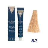 Blond deschis nisipiu 8.7 Vopsea de par cu plex si arginina Valquer 60g
