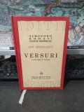 Ion Minulescu, Versuri, A doua ediție cu adăogiri, Scriitori Rom&acirc;ni Contemporani, Ediții definitive, Fundația regală pentru literatură..., 1943, 068