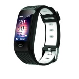 SMARTECH SmartWatch tip Bratara cu Notificari, Ritm cardiac, Nivel oxigen din sange, Tensiune arteriala, Monitorizare somn, Vreme, Calorii S442