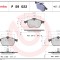 BREMBO P 59 022 PRIME LINE set placute frana,frana disc