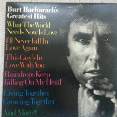 burt bacharach greatest hits disc vinyl lp muzica pop usoara A&A records USA VG+