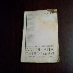 ION PILLAT, PERPESSICIUS - Antologia Poetilor de Azi - I - MARCEL IANCU (desene)