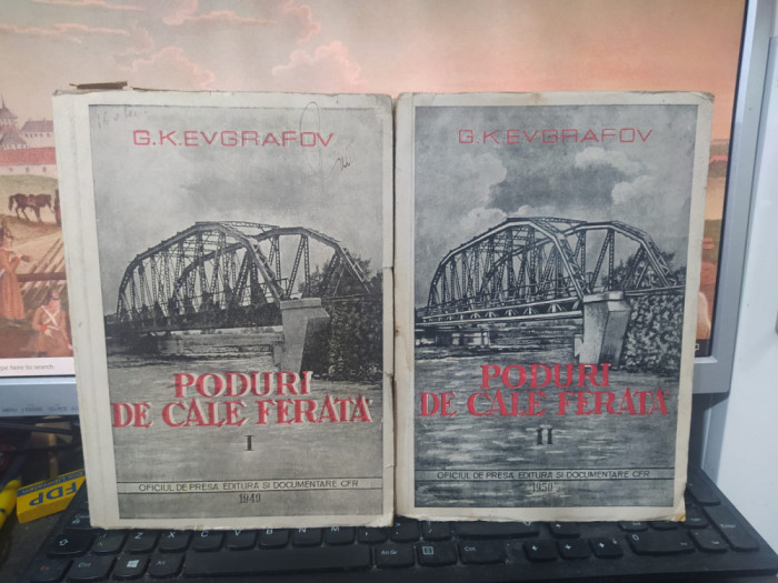 Poduri de cale ferată vol. 1-2, G. K. Evgrafov, București 1949-1950, 028