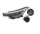Far TOYOTA C-HR, 10.2019-12.2023, partea stanga, original, cu LED daytime running light; LED+WY21W; electrical; cu soclu bec; cu motor; LED,