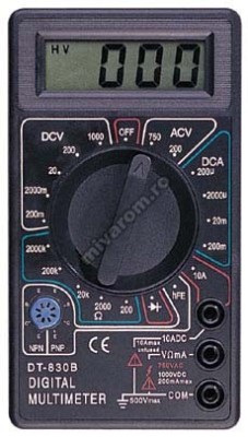 Multimetru DT830B foto