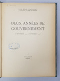 DEUX ANNEES DE GOUVERNEMENT par MIHAI A. ANTONESCU , 1942