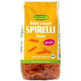 Spirelli Linte Rosie Fara Gluten Bio Rapunzel 300g - Bogate in Proteine si Fibre