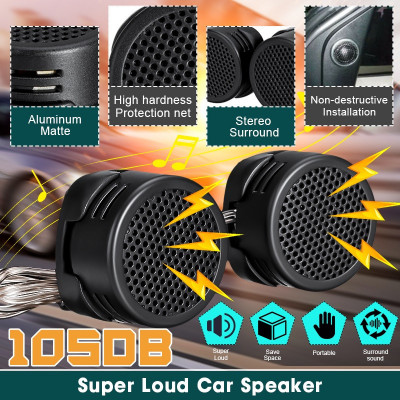 Set 2 tweetere auto, 30W RMS, 35 x 25 mm AVX-T060320-7 foto