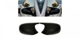 Set Capace Oglinzi Batman, M Style M3 BMW Seria 3 E90 E91 E92 E93 E87 E88 E81 E82 LCI Facelift, Prinderi Originale, Negru Lucios
