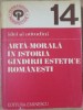ARTA-MORALA IN ISTORIA GANDIRII ESTETICE ROMANESTI-COORDONATOR STIINTIFIC: DUMITRU MATEI-235304