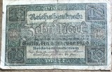 BNKSTR01DE Bancnotă Germania - 10 Mark 1920 (Zehn Mark), Reichsbanknote, Republica de la Weimar