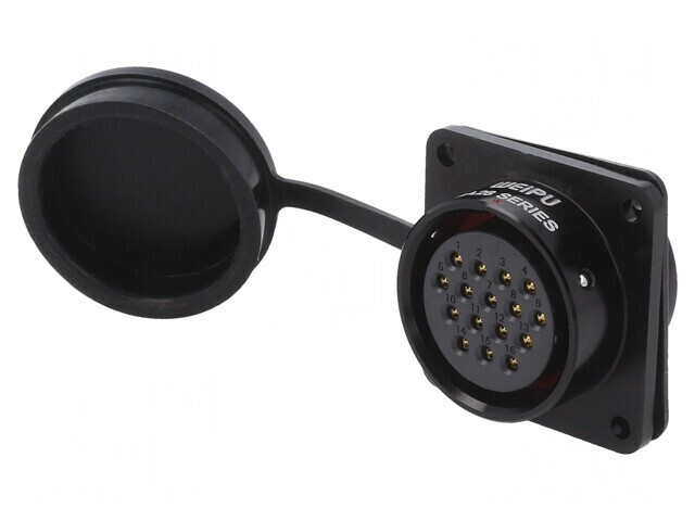 Soclu Mamă 16 PIN IP67 10A 500V 2mm2 -40&divide;85&deg;C