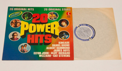 20 Power hits - disc vinil ( vinyl , LP ) foto