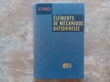 ELEMENTS DE MECANIQUE RATIONNELLE de S. TARG, 1975
